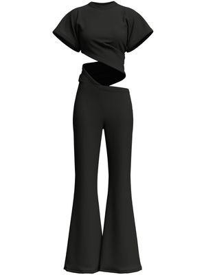 Margherita Maccapani Sere cutout-detail jumpsuit - Black