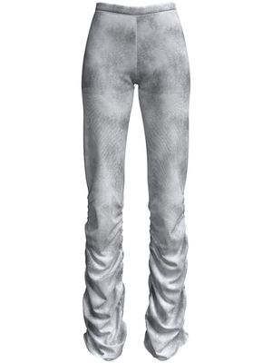 Margherita Maccapani The Ruched low-rise trousers - Grey