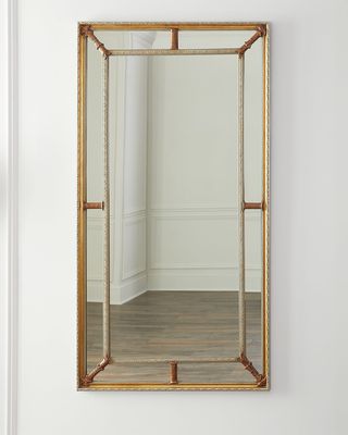 Margine Beveled Framed Floor Mirror