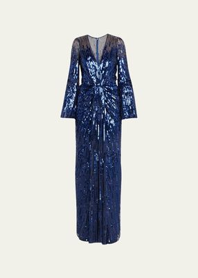 Margot Sequined Gown