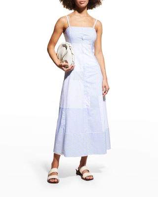 Margritte Striped Maxi Dress