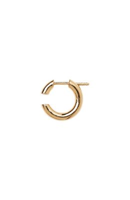 Maria Black Disrupted Single Hoop Earring in Gold