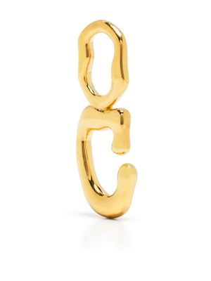 Maria Black Fluent Letter C pendant - Gold