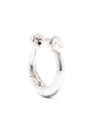 Maria Black Malik 10 huggie-hoop earrings - Silver