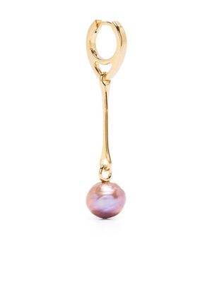 Maria Black Squash pearl drop earring - Gold