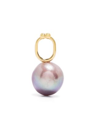 Maria Black Stag pearl-embellished charm - Gold