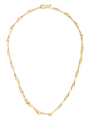 Maria Black sterling silver Dogbane necklace - Gold