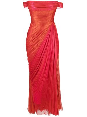 Maria Lucia Hohan Audrey pleated draped dress - Red