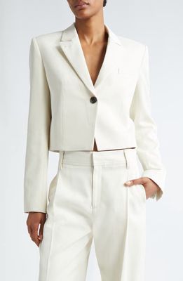 Maria McManus Crop Blazer in Ivory 