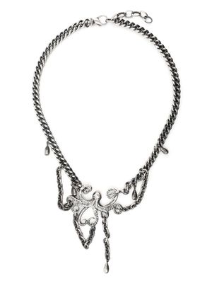 Maria Nilsdotter Octopus chain-link necklace - Silver