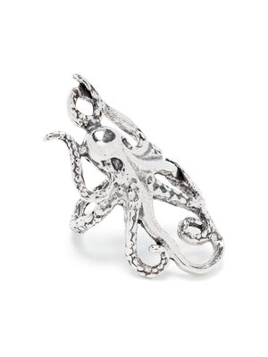 Maria Nilsdotter Octopus polished-effect ring - Silver
