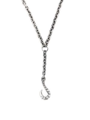 Maria Nilsdotter Talon chain-link necklace - Silver