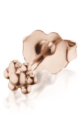 Maria Tash Ball Flower Stud Earring in Rose Gold