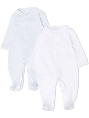 Marie-Chantal two-pack cotton pajamas - Blue
