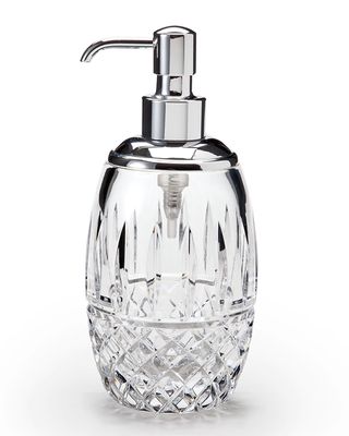 Marie Clear Pump Dispenser, Chrome