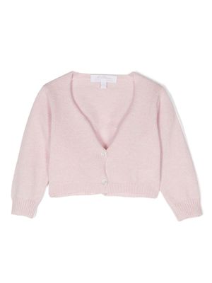 Mariella Ferrari button-up knitted cardigan - Pink