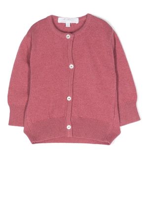 Mariella Ferrari fine-knit cardigan - Pink