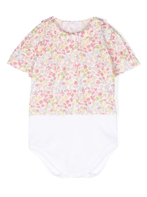 Mariella Ferrari floral cotton body - White