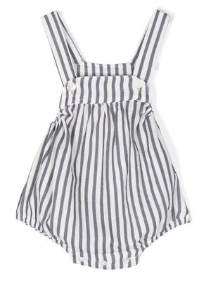 Mariella Ferrari striped cotton body - White