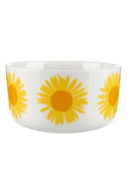 Marimekko Auringonkukka Stoneware Bowl in Yellow