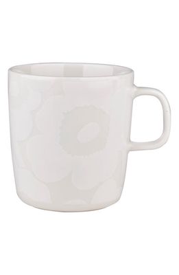 Marimekko Unikko Flower Mug in White