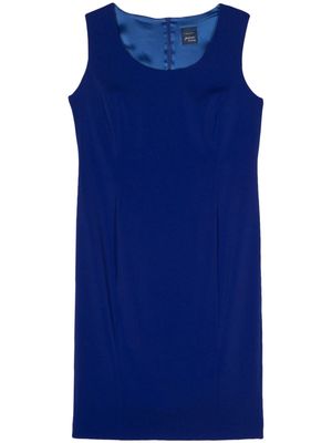 Marina Rinaldi dart-detail dress - Blue