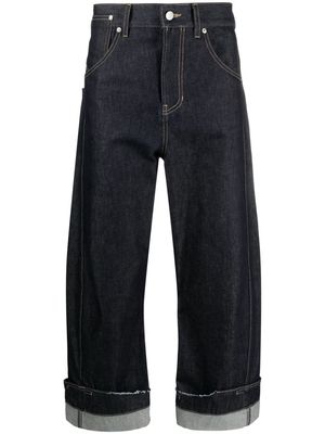 marina yee high-waist straight-leg jeans - Blue