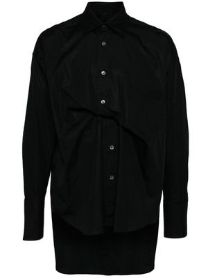 marina yee Origami cotton shirt - Black