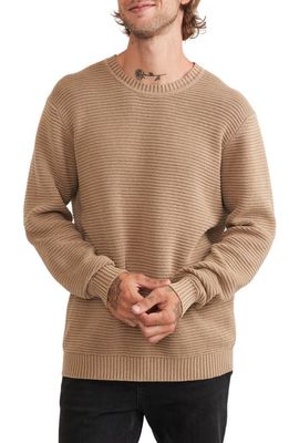 Marine Layer Garment Dye Sweater in Toasted Coconut