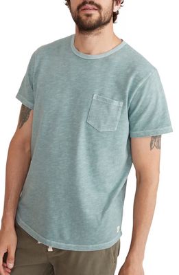 Marine Layer Heavy Slub Pocket T-Shirt in Slate