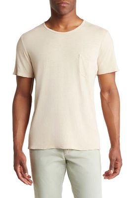 Marine Layer Pocket T-Shirt in Sand