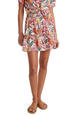 Marine Layer Sofie Floral Skirt in Tropical Floral