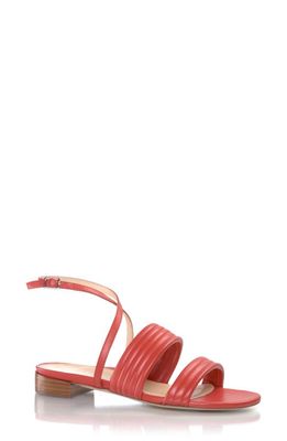 MARION PARKE Ceci Ankle Strap Sandal in Fire