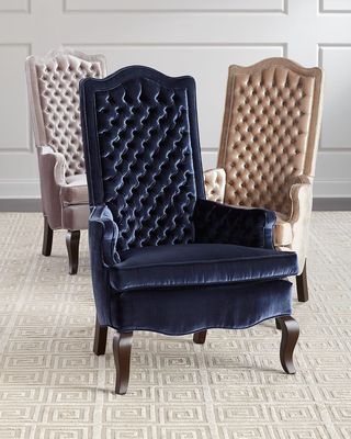Marion Tall Back Tufted Chair