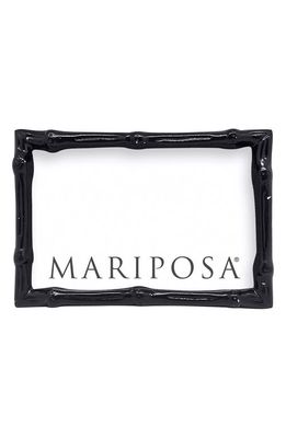 Mariposa Black Sand Cast Aluminum Picture Frame