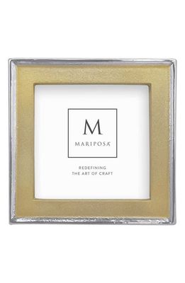 Mariposa Signature Enamel Picture Frame in Gold
