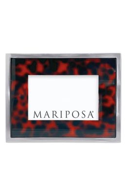 Mariposa Tortoiseshell Pattern Picture Frame in Brown