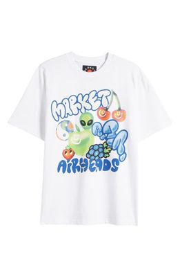 MARKET Airheads Flavor Blasted Cotton Graphic T-Shirt in White