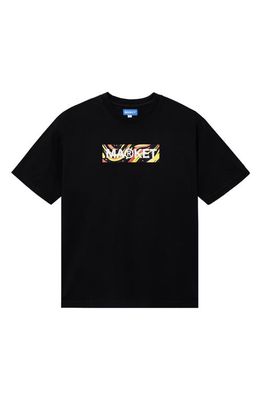 MARKET Bar Logo Graphic T-Shirt in Black