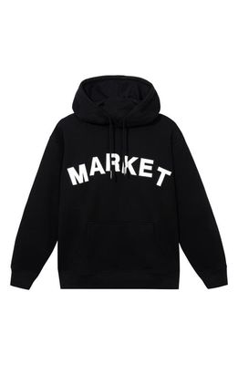 MARKET Community Garden Pullover Hoodie in Black