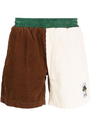 MARKET Growclub corduroy shorts - White