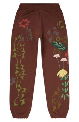 MARKET Life Cycle Graphic Sweatpants in Acorn