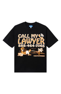 MARKET Offshore Lawyer Graphic T-Shirt in Black