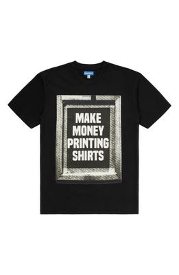 MARKET Printing Money Graphic Tee in Vintage Black