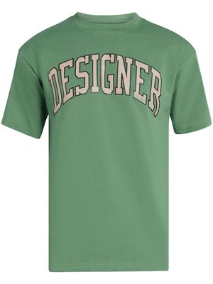 MARKET slogan-print cotton T-shirt - Green