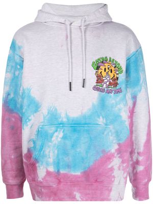 MARKET Smiley Beyond Space And Time tie-dye hoodie - Grey