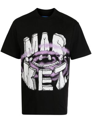 MARKET Smiley Portal cotton T-shirt - Black