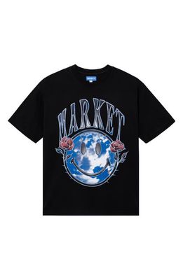 MARKET SMILEY Reflect Graphic T-Shirt in Black