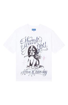 MARKET The Best For You Cotton Graphic T-Shirt in White