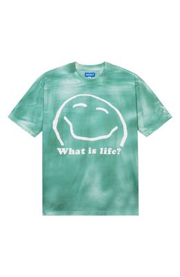 MARKET What a Life Graphic T-Shirt in Moss Dye